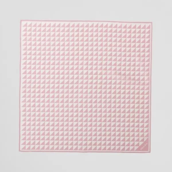 프라다 여성 스퀘어 스카프 - Prada Womens Square Scarf - acc70… - 1