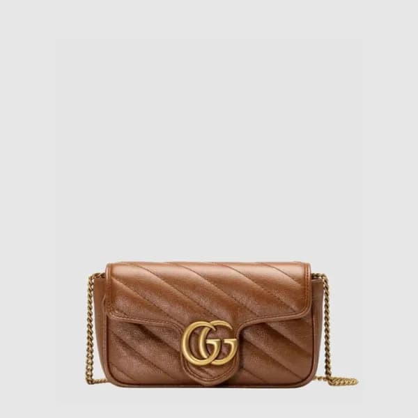 구찌 여성 마몬트 마틀라쎄 미니백 - Gucci Womens Marmont Matelass… - 1