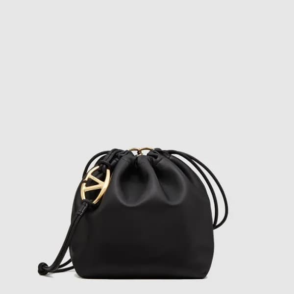 발렌티노 여성 브이로고 푸프 버킷 백 - Valentino Womens V-Logo Pou… - 1