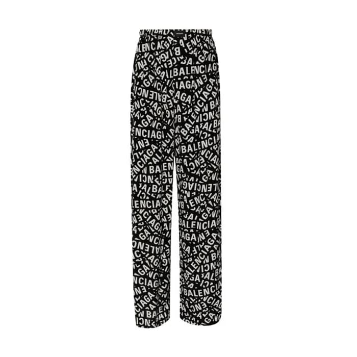 발렌시아가 여성 파자마 팬츠 - Balenciaga Womens Pajama Pants -… - 1