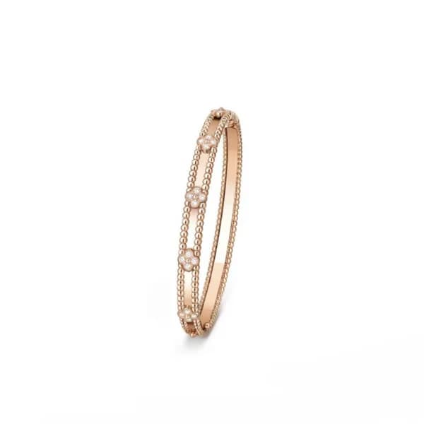 반클리프 아펠 여성 뻬를리 스위트 클로버 브레이슬릿 - Van Cleef & Arpels … - 1