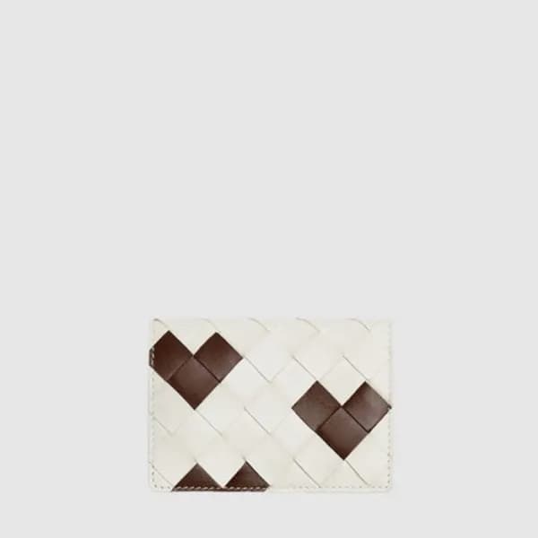 보테가 베네타 남/녀 인트레치아토 명함 케이스 - Bottega veneta Unisex … - 1