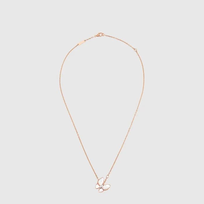 반클리프 아펠 여성 투 버터플라이 펜던트 네크리스 - Van Cleef & Arpels W… - 1