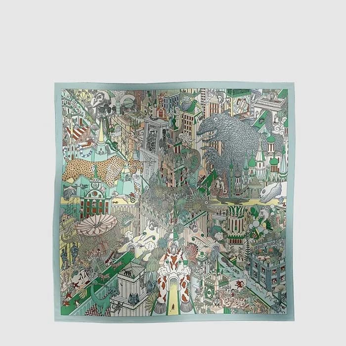 에르메스 여성 애니마폴리스 숄 - Hermes Womens Animapolis Shawl - acc8901x - 1