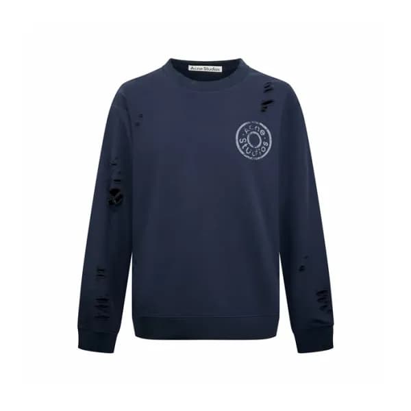 아크네 남성 라운드 맨투맨 - Acne Mens Round Sweatshirt - anc16895x - 1