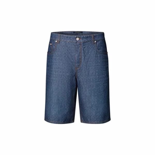 루이비통 남성 데님 쇼츠 - Louis vuitton Mens Denim Shorts - lvc16958x
