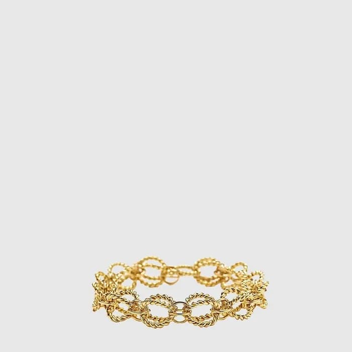 티파니 여성 슐럼버거 서클 로프 브레이슬릿 - Tiffany & Co Womens Schlumberger Circle Rope Bracelet - acc9197x - 1