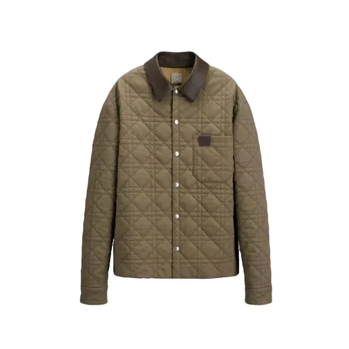 디올 남성 까나쥬 오버셔츠 - Dior Mens Cannage Overshirt - dic17759x - 1