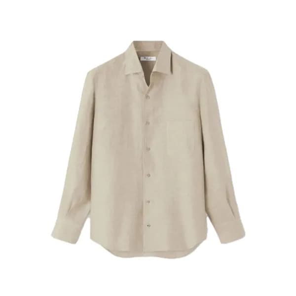 로로피아나 남성 린넨 셔츠 - Loro Piana Mens Dress Shirts - lpc18099x