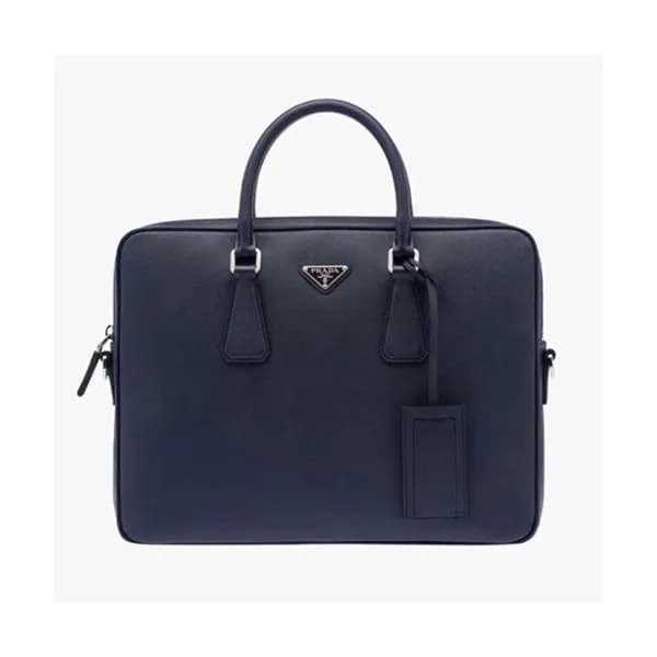 Prada Saffiano Mens Business Bag,36CM - 프라다 사피아노 … - 1