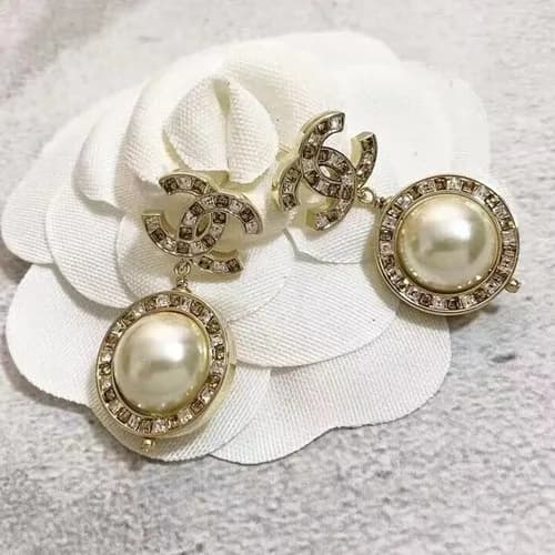 CHANEL Yellow Gold Earring - 샤넬 여성용 18k도금 옐로우 골… - 1