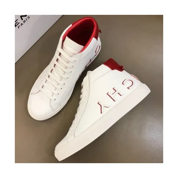 GIVENCHY 2018 MENS LEATHER ANKLE SKEAKERS - 지방시 남성… - 1