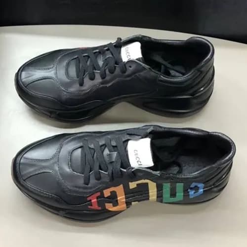 GUCCI 2018 MENS LEATHER RUNNING S HOES - 구찌 남성 레더 … - 1
