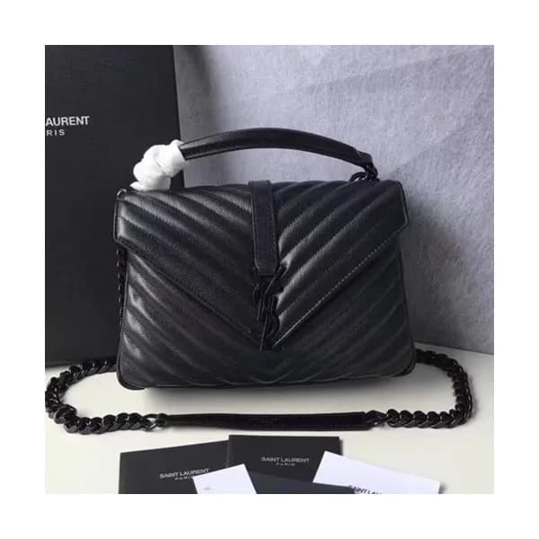 Saint Laurent Women Monogram Shoulder Bag,24CM - 입… - 1