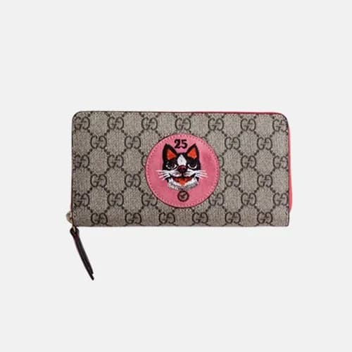 Gucci GG Supreme Long Wallet 506279 - 구찌 GG 수프림 보스… - 1