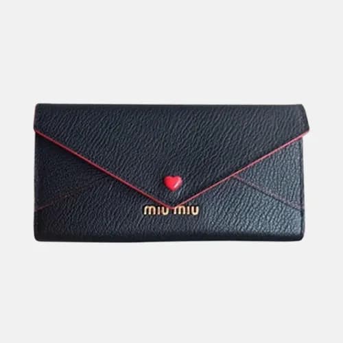 MiuMiu 2018 Ladies Matelassé Bifold Wallet 5MH013 … - 1