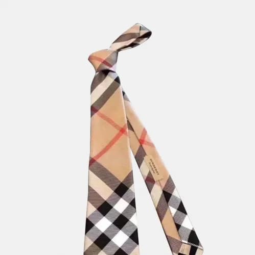 BURBERRY MENS NECKTIE BROWN - 버버리 남성용 넥타이 브라운 … - 1