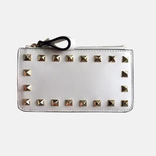 Valentino 2018 Rockstud Leather Coin Purse - 발렌티노 … - 1