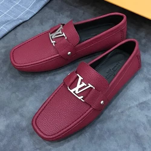 Louis Vuitton 2018 Mens Strap Leather Loafer - 루이… - 1