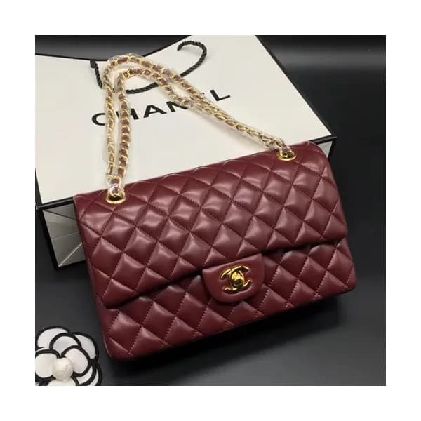 Chanel Women Leather Chain Shoulder Bag ,25CM - 샤… - 1