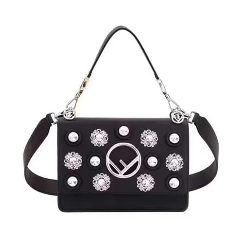 Fendi 2018 Kan I F Logo Shoulder Bag ,25CM - 펜디 20… - 1