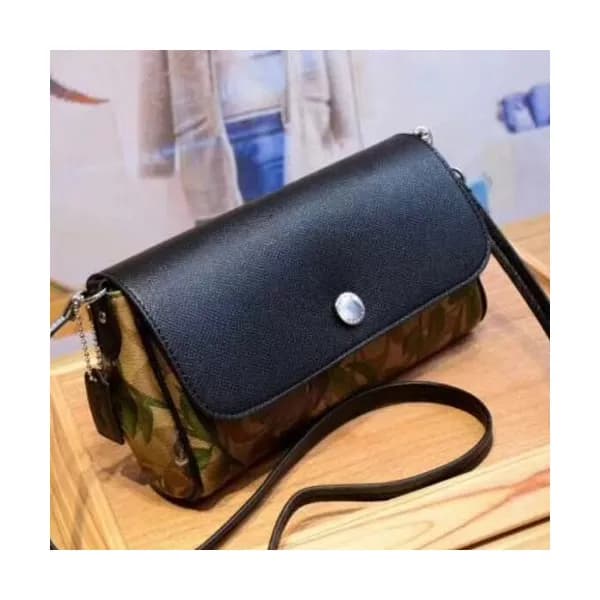 Coach 2018 Leather Coted Riversible Shoulder Bag,2… - 1