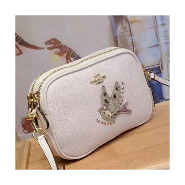 Coach 2018 Leather Shoulder Bag,19cm - 코치 2018 레더 … - 1