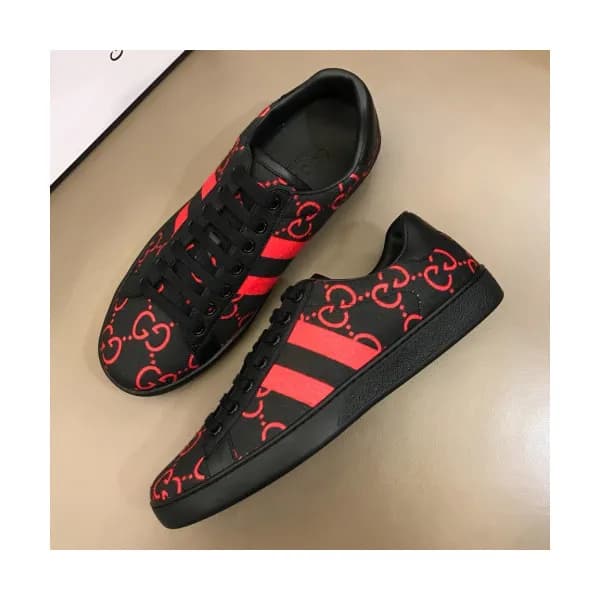Gucci 2018 Mens Leather Sneakers - 구찌 남성 신상 가죽 스니커… - 1