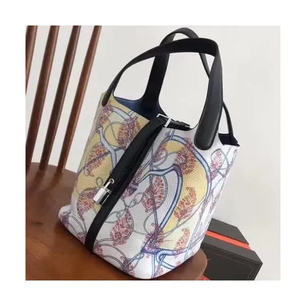 Hermes Picotin Lock Togo Leather Tote Bag,22cm - … - 1