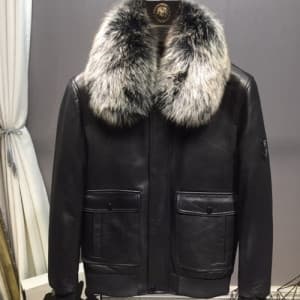 [1:1] Armani 2018 Mens Down Leather Jacket - 알마니 남… - 1