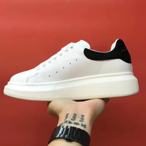 Alexander McQueen 2018 Oversol Sneakers Black Sued… - 1
