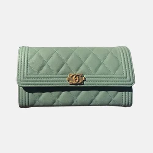 Chanel 2018 Ladies Cavier Leather Long Purse - 샤넬 … - 1