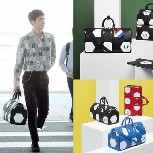 Louis Vuitton World Cup Keepall Bag,50cm - 루이비통 월드… - 1
