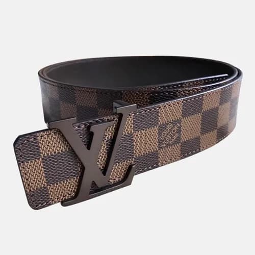 Louis vuitton 2019 Mens Damier Initial Leather Bel… - 1