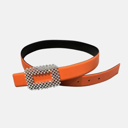 Roger Vivier 2019 Ladies Leather Satin Belt - 로저비비… - 1