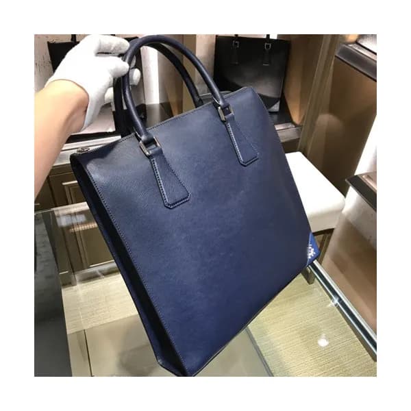 Prada Saffiano Mens Business Bag ,34CM - 프라다 사피아노 … - 1