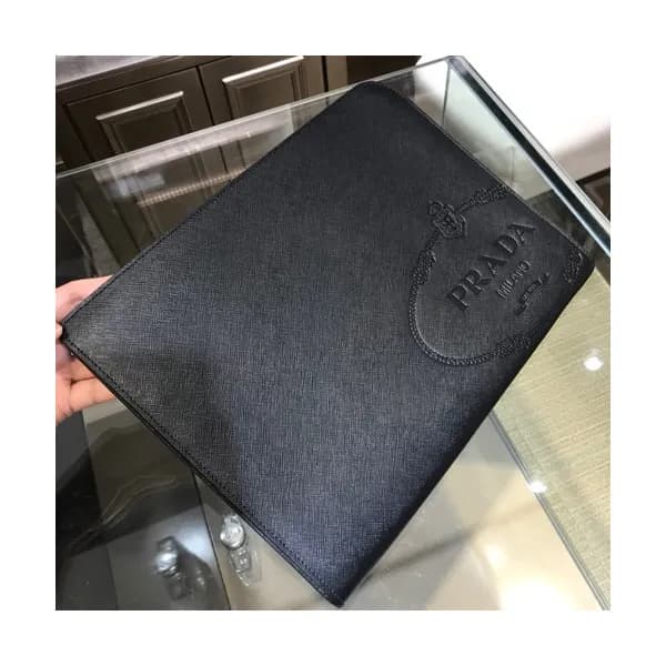 Prada Mens Clutch Bag ,33CM - 프라다 남성용 클러치백 2VN003-… - 1