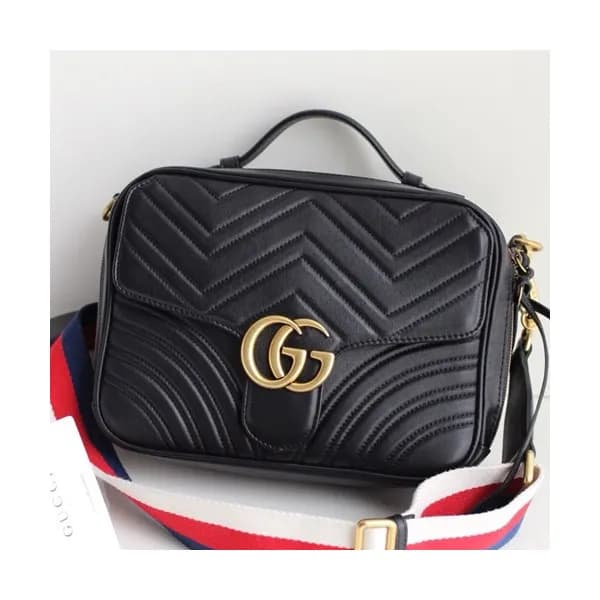 Gucci Marmont Matlase Tote Shoulder Bag,25CM - 구찌 … - 1