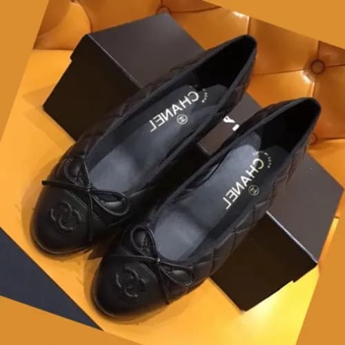 Chanel 2018 Ladies Classic CC Logo Ballet Shoes - … - 1