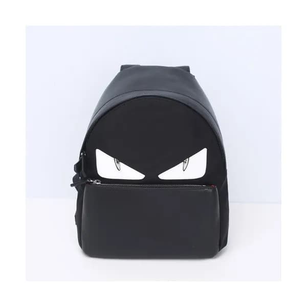 Fendi 2019 Nylon&Leather Bag Bugs Back Pack ,30/38… - 1