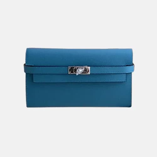 Hermes 2019 Kelly Womens Epsom Leather Wallet - 에… - 1