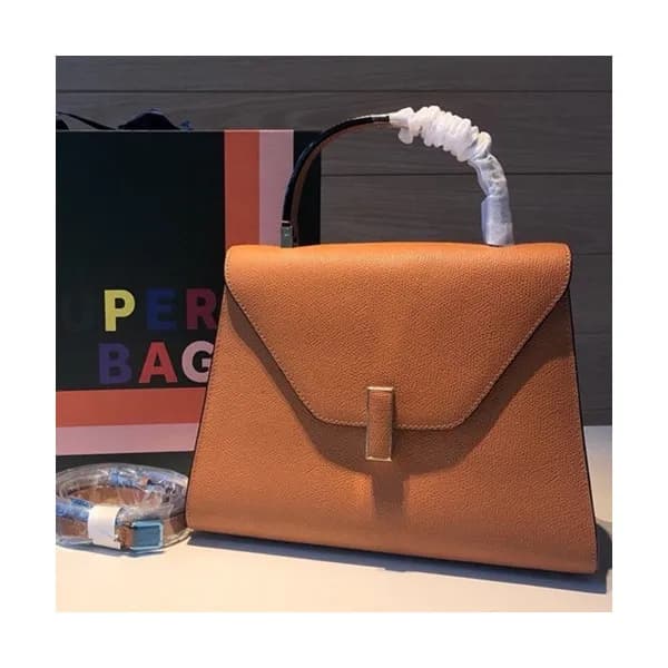 Valextra 2019 Epsom Leather Tote Shoulder Bag,18/2… - 1