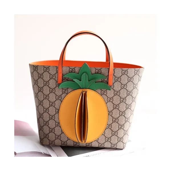 Gucci 2019 Supreme Mini Tote Bag,21CM - 구찌 2019 수프… - 1