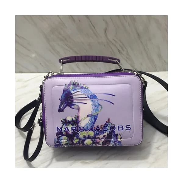Mark Jacobs 2019 Leather Women Box Tote Shoulder B… - 1
