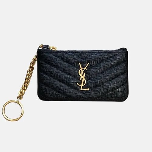 Saint Laurent 2019 Ladies Key Pouch / Coin Purse,… - 1