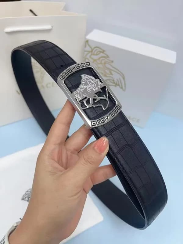 Versace 2023 Mens Leather Belt - 베르사체 2023 남성용 레더… - 1
