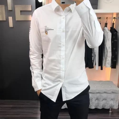 Off-White 2019 Mens Logo Slim Fit Cotton Tshirt - … - 1
