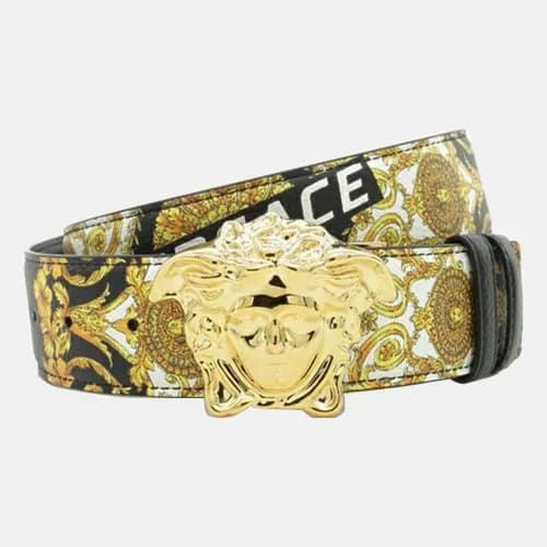 Versace 2019 Mens Leather Belt - 베르사체 2019 남성용 레더… - 1