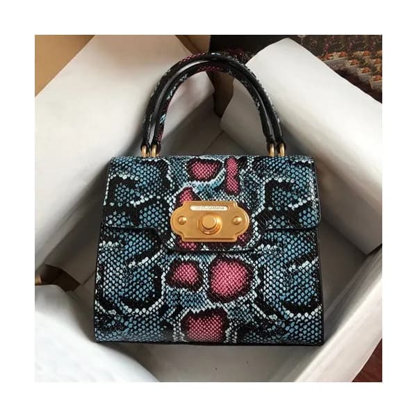 Dolce&Gabbana 2019 Leather Tote Shoulder Bag ,24CM… - 1
