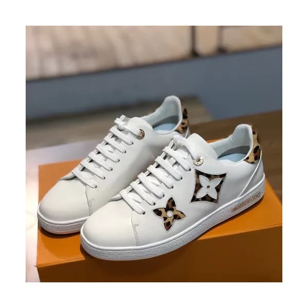 Louis vuitton 2019 Ladies Leather & Horse Fur Snea… - 1